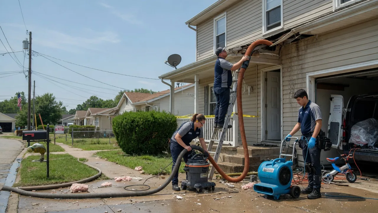Water Damage Restoration in Benton, WI near me